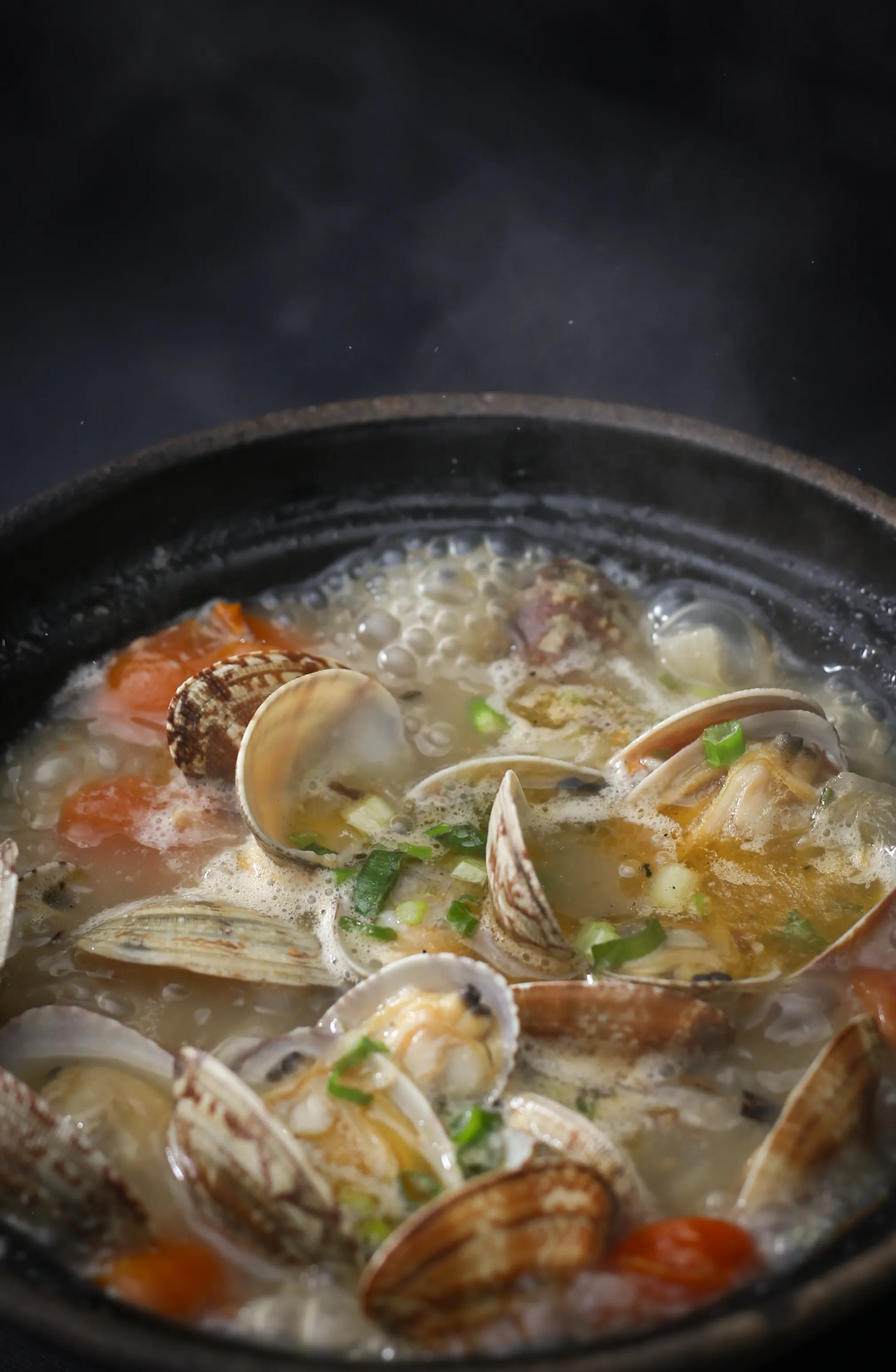 Clams in White Wine
