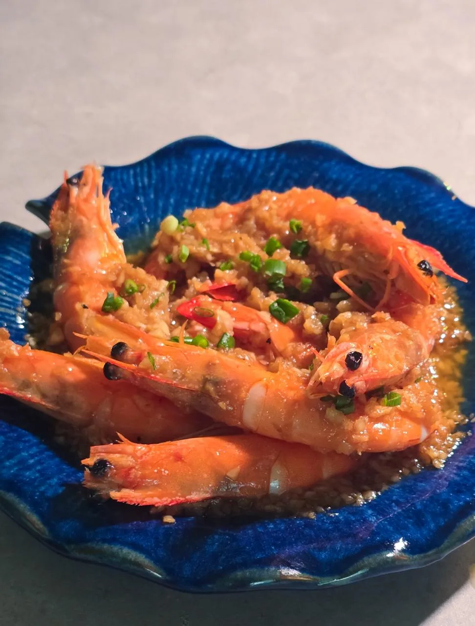 Garlic ‘Kami no Ebi’ Prawns