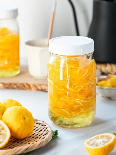 Warm Yuzu Ginger Pot