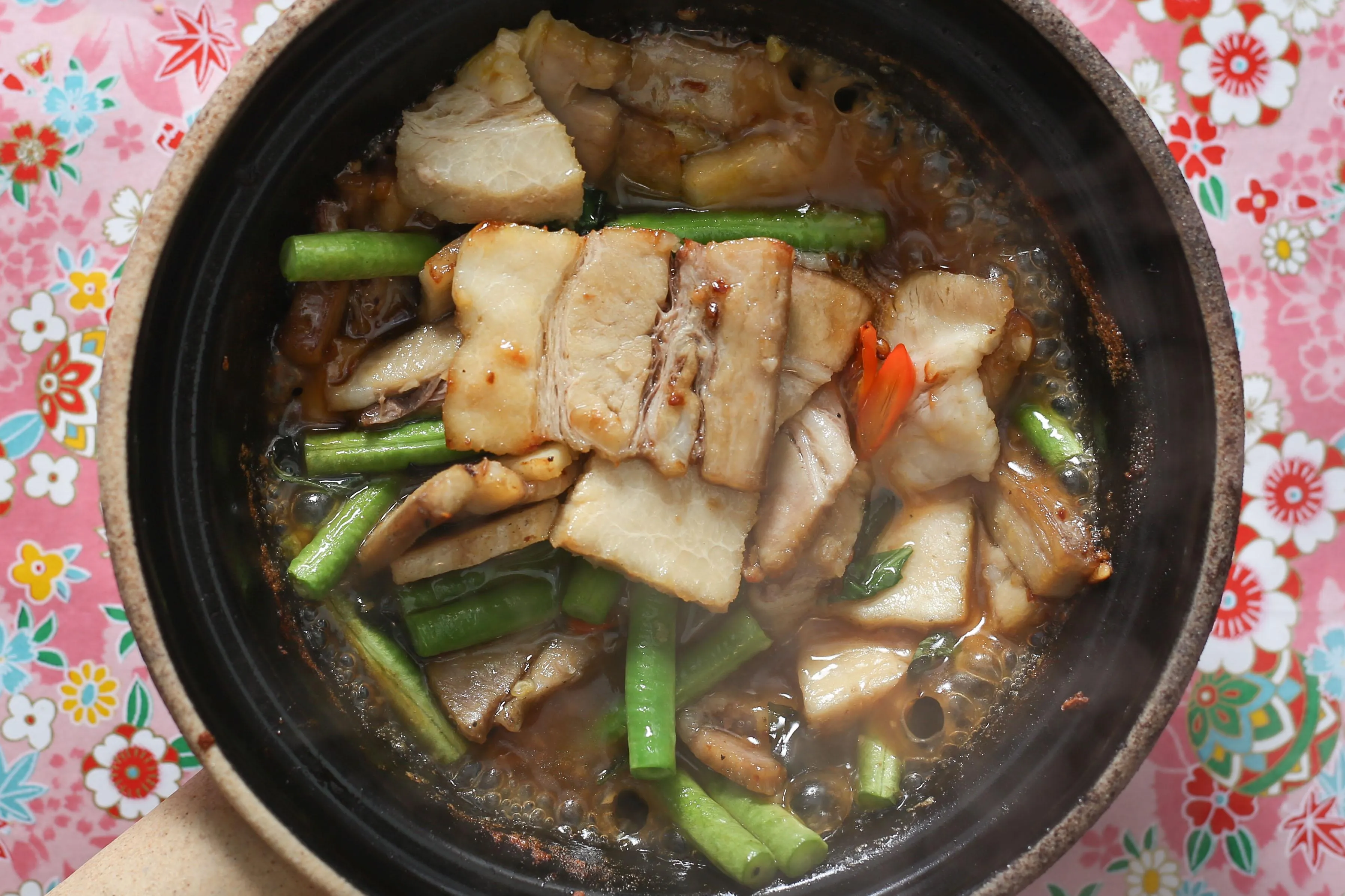 Thai Basil Pork Belly