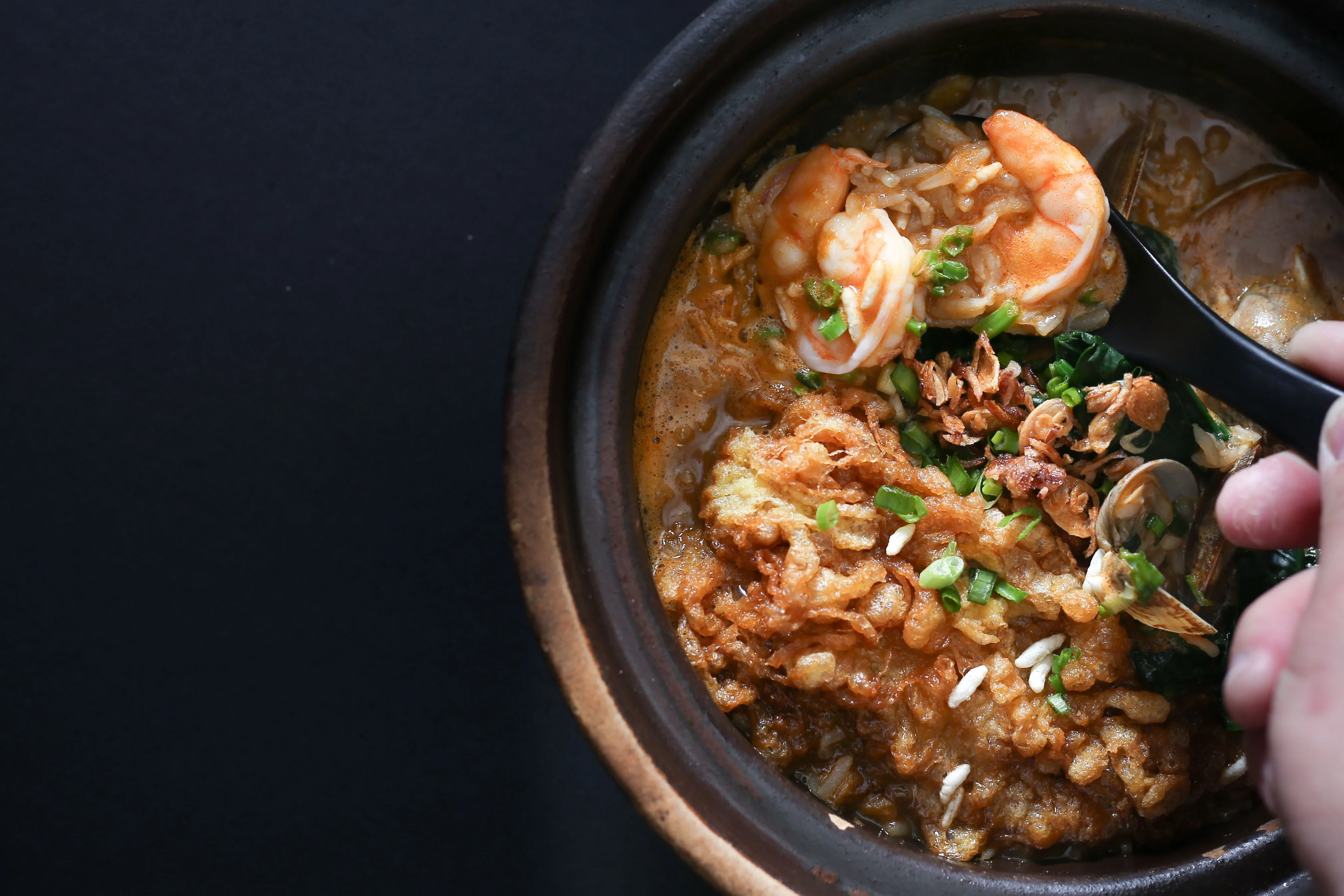 Delicious Seafood Pao Fan