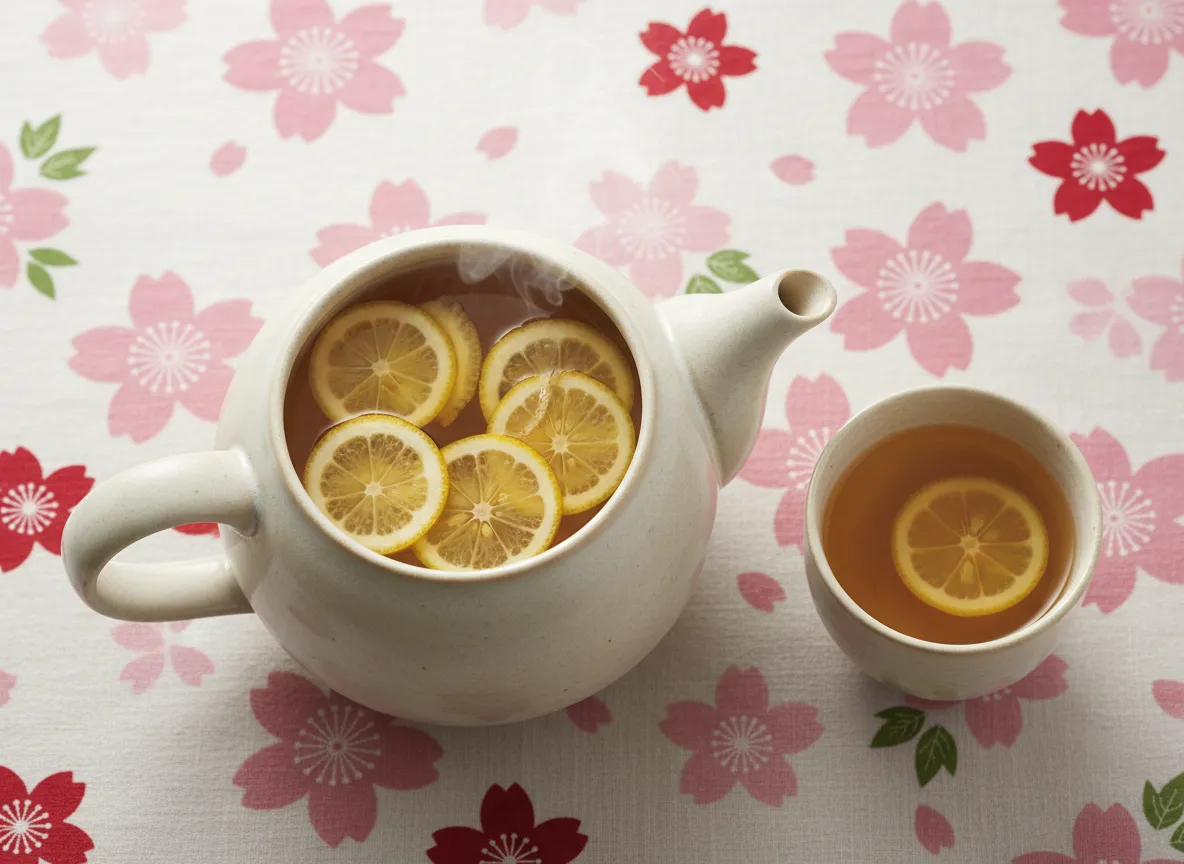 Warm Yuzu Ginger Pot